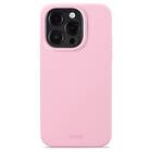 Holdit iPhone 14 Pro Soft Touch Skal Silikon Pink