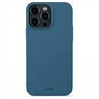 Holdit iPhone 15 Pro Max Slim Plast Skal Denim Blue