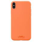 Holdit iPhone XS Max Soft Touch Skal Silikon Orange