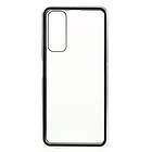 Inskal Huawei P Smart 2021 Magnetic Case m. Glas fram och bak silver