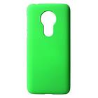 Inskal Motorola Moto G7 Power gummierad plastskal grön