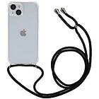 Inskal iPhone 14 Skal med Rem Transparent