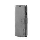 Inskal iPhone XR LC.IMeeke Leather Wallet Case Grey