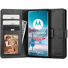 Tech-Protect Motorola Edge 40 Neo Flip Wallet m. Plånbok Svart