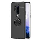 Inskal OnePlus 8 Pro Case m. Magnetisk Stativfunktion Svart m. Svart ring