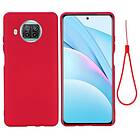 Inskal Xiaomi Mi 10T Lite 5G Redmi Note 9 Pro 5G Liquid Silicone Case Red