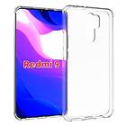 Inskal Xiaomi Redmi 9 Flexibelt plastskal Transparent