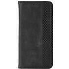 Inskal Xiaomi Redmi Note 11 Pro 11 Pro (plus) Vintage Look Leather Wallet Case Black