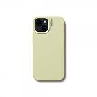 Nudient iPhone 15 Base Silikon Skal Pale Yellow
