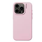 Nudient iPhone 15 Pro Base Silikon Skal Baby Pink