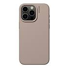 Nudient iPhone 15 Pro Base Silikon Skal Stone Beige