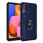 Inskal Samsung Galaxy A20s Tough Case m. Magnetisk Stativfunktion blå