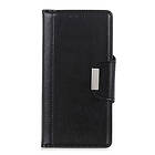 Inskal Samsung Galaxy S20 Cowhide Leather Wallet Case Black