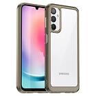 Inskal Samsung Galaxy A24 Skal Hybridplast Transparent Grå