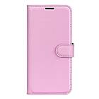 Inskal Samsung Galaxy A54 (5G) Plånboksfodral Litchi-textur Blush Pink