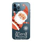 Inskal iPhone 13 Pro Max Skal Flexibel Plast Jul-tema Merry Christmas Glad Tomte