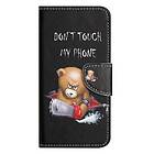 Inskal Samsung Galaxy A34 (5G) Plånboksfodral "Don't Touch My Phone"