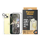 Inskal iPhone 15 Plus PanzerGlass 3-i-1 Bundle m. EasyAligner Skärmskydd (UWF) S