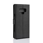 Inskal Samsung Galaxy Note 9 Soft Pouch Leather Wallet Case Black