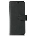 Inskal Samsung Galaxy Z Fold3 5G Soft Leather Wallet Case Svart