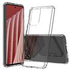 Inskal Samsung Galaxy A73 (5G) akrylhybridstötfångare Transparent