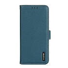 Khazneh Samsung Galaxy A03S Leather Wallet Case Green