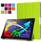 Inskal Lenovo Tab3 10 Tri-Fold Magnetic Hard Case Green