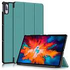 Inskal Lenovo Tab P11 Pro Tri-Fold Flip Case m. wake up/sleep-funktion grön