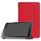 Inskal Samsung Galaxy Tab A 8.0 (2017) Vikbart Fodral med stativfunktion Röd