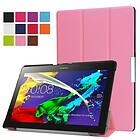 Inskal Lenovo Tab3 10 Tri-Fold Magnetic Hard Case Pink