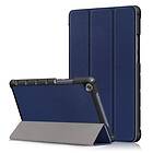 Inskal Huawei Mediapad M5 Lite 8 Tri-Fold Leather Case Dark Blue