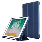 Inskal iPad 9.7" (2018 2017) iPad Air iPad Air 2 Tri-fold Fodral med Apple Penci