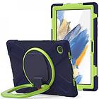 Tech-Protect Samsung Galaxy Tab A8 10,5" X-Armor Skal med Stativfunktion Blå Grön