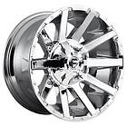 Fuel Off-Road FC614 CHROME PLATED 12X22 8/170 ET-44 CB125,1