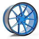 Imaz Wheels FF689 Blue Black Lip 10X20 5/115 ET42 CB74,1