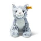 Steiff Gosedjur 26 cm. Cassie CAT Ice Blue/White One Size Gosedjur