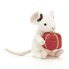 Jellycat Gosedjur 18x9 cm Merry Mouse Present One Size Gosedjur