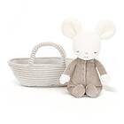 Jellycat Gosedjur 19 cm Rock-A-Bye Mouse One Size Gosedjur