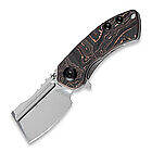 Kansept Knives Mini Korvid Framelock Copper CF K3030B1
