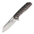Kansept Knives Shard Framelock Tiger Stripe Flame Ti K1006A15