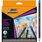 BIC Akvarellpennor Intensity 24-set