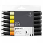 Promarker 6-set Yellow Tones