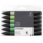 Promarker 6-set Green Tones