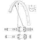 Mavic Xa Pro 20 Front Rim Kit Svart 29´´ 24H