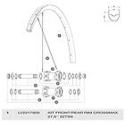 Mavic Crossmax Tubeless Rim Kit Svart 650B 27.5´´ 2