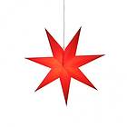 Konstsmide Pappersstjärna röd 60 cm (Röd)