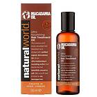 Natural World Macadamia Oil Ultra Nourishing Hair Treatment Oil 100ml
