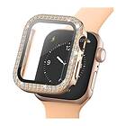 Inskal Apple Watch (38mm) Hårdplastskal m. Inbyggd skärmskydd Rose Gold & Rhines