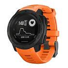 Inskal Garmin Instinct 22mm silikonrem m. Stift orange