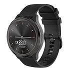 Inskal Smartwatch Universal Silikone Rem (20mm) Sort